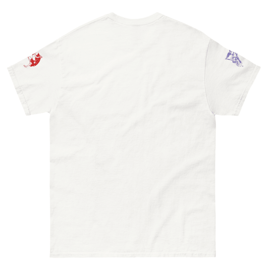 Heaven and Devil Food Cake T-Shirt by Appetite Apparel, featuring a colorful graphic design on a casual cotton tee.
