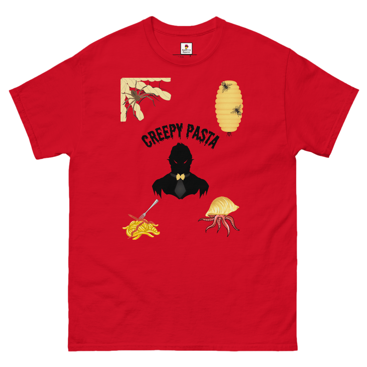 Creepypasta Pasta | Food Shirt - Appetite Apparel