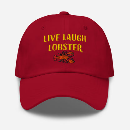 Live, Laugh, Lobster Classic Hat
