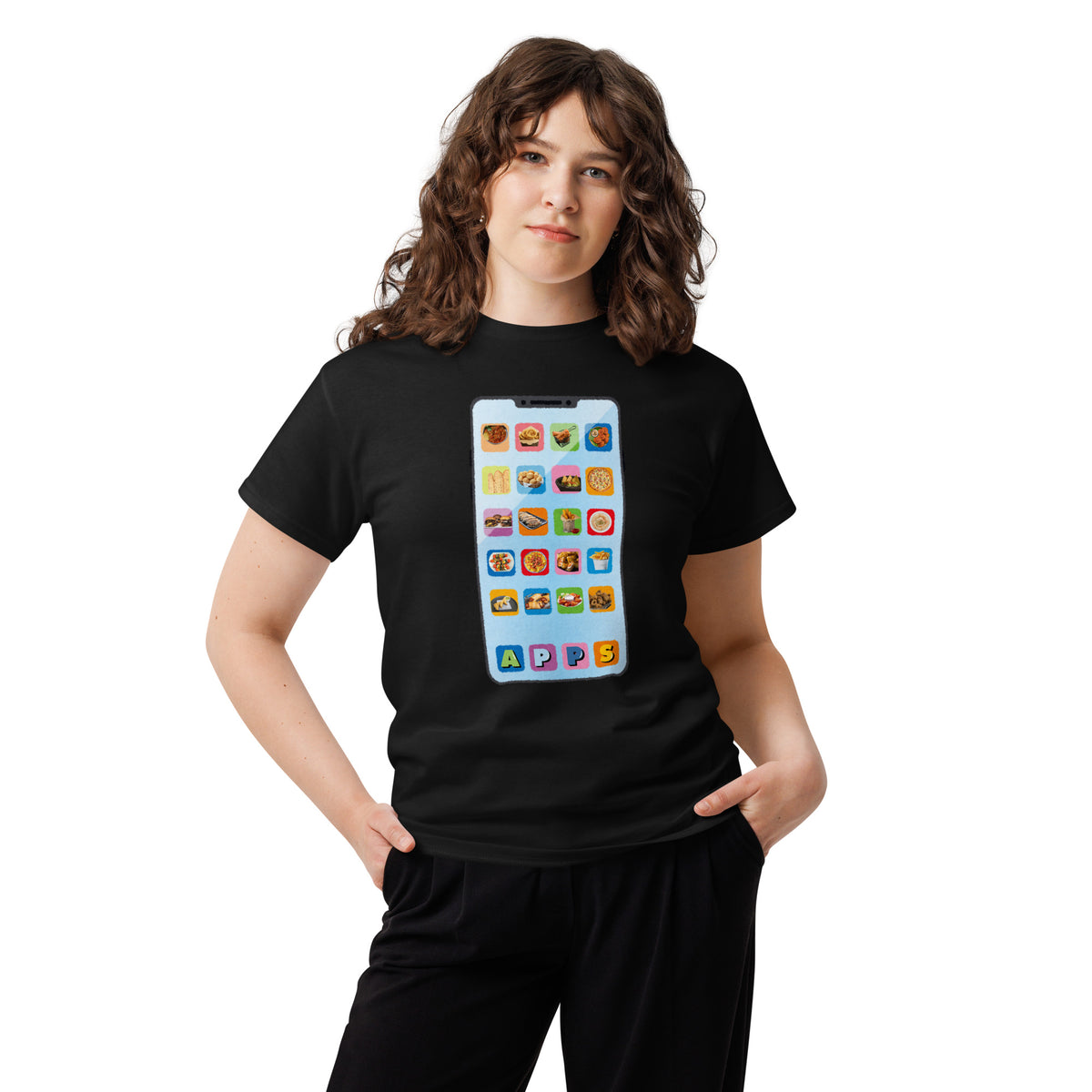 Apps as Apps T-Shirt | Funny Food Pun Tee – Appetizers & Applications Combo