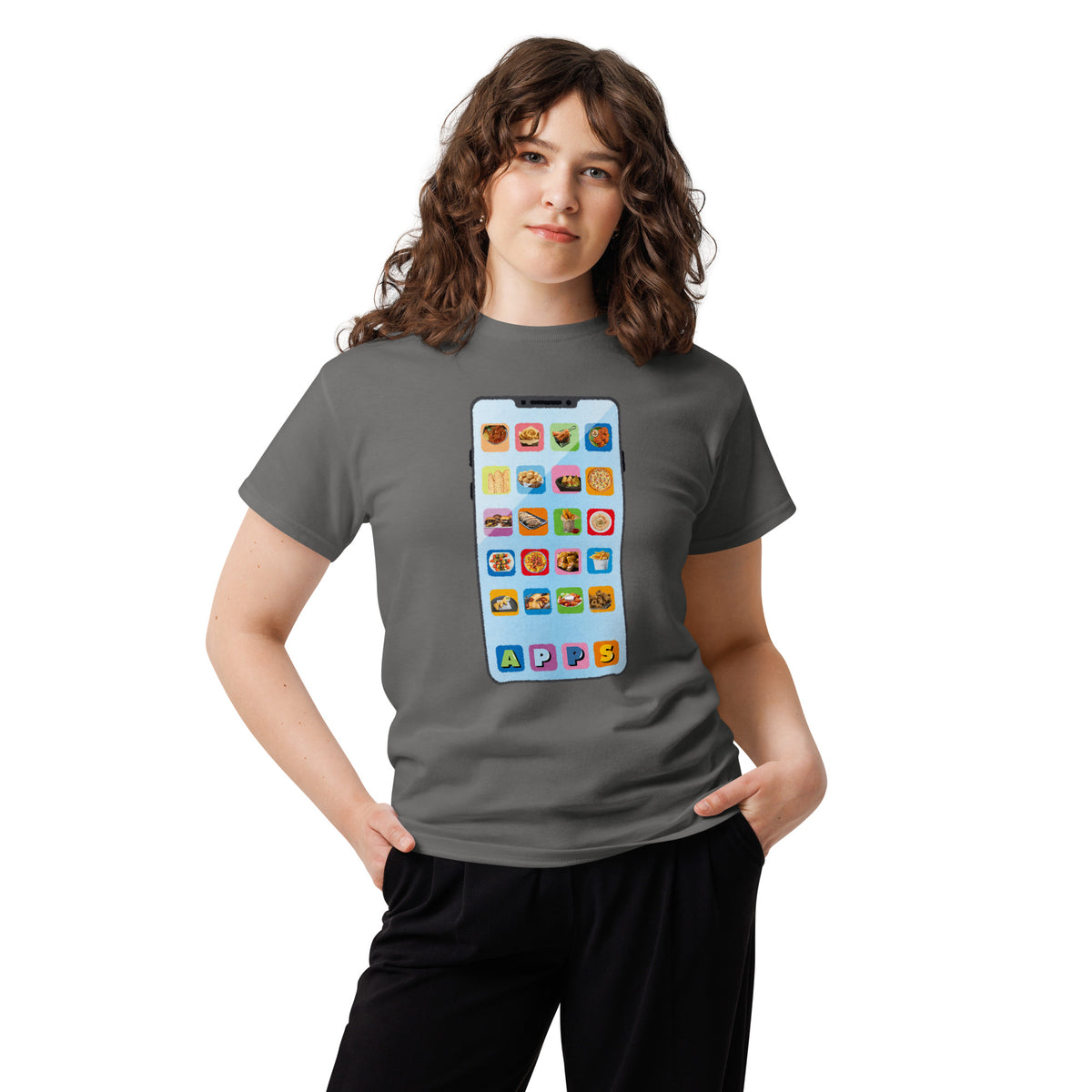Apps as Apps T-Shirt | Funny Food Pun Tee – Appetizers & Applications Combo