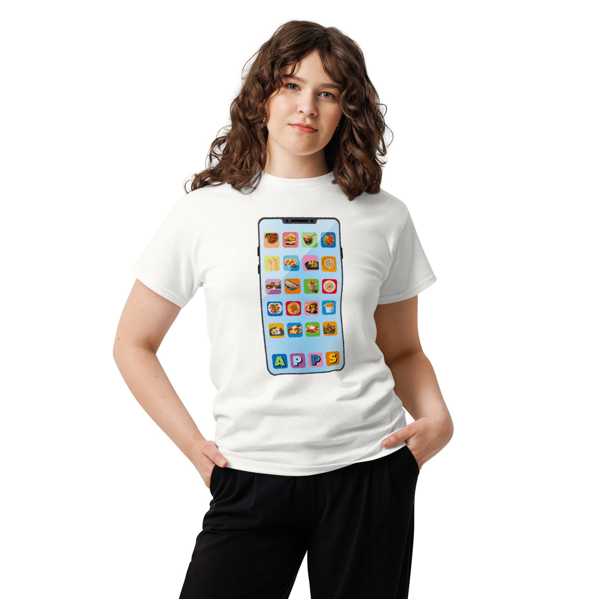 Apps as Apps T-Shirt | Funny Food Pun Tee – Appetizers & Applications Combo