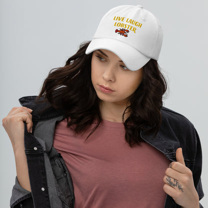 Live, Laugh, Lobster Classic Hat