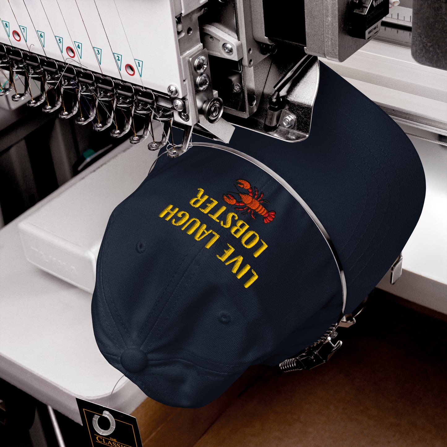 Live, Laugh, Lobster Classic Hat