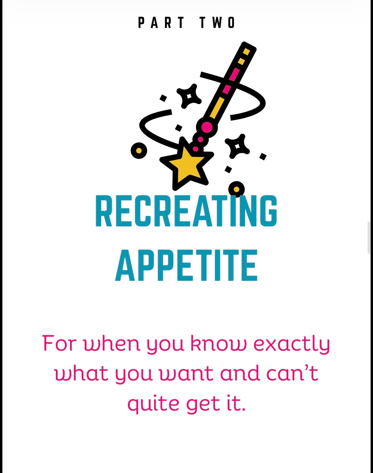Find Your Appetite - 12 Chapter Guide - Digital product