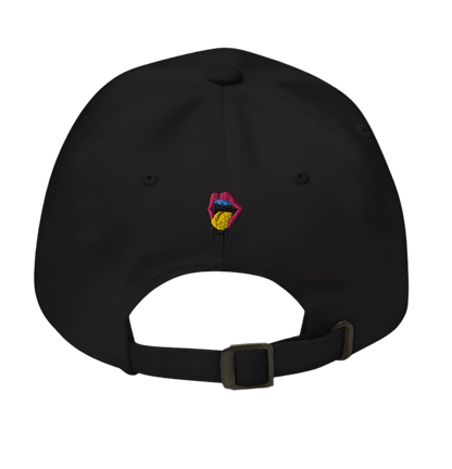 Appetite Apparel Feed Me Skull dad hat with a playful skull graphic, casual baseball cap style for a bold, laid-back look.