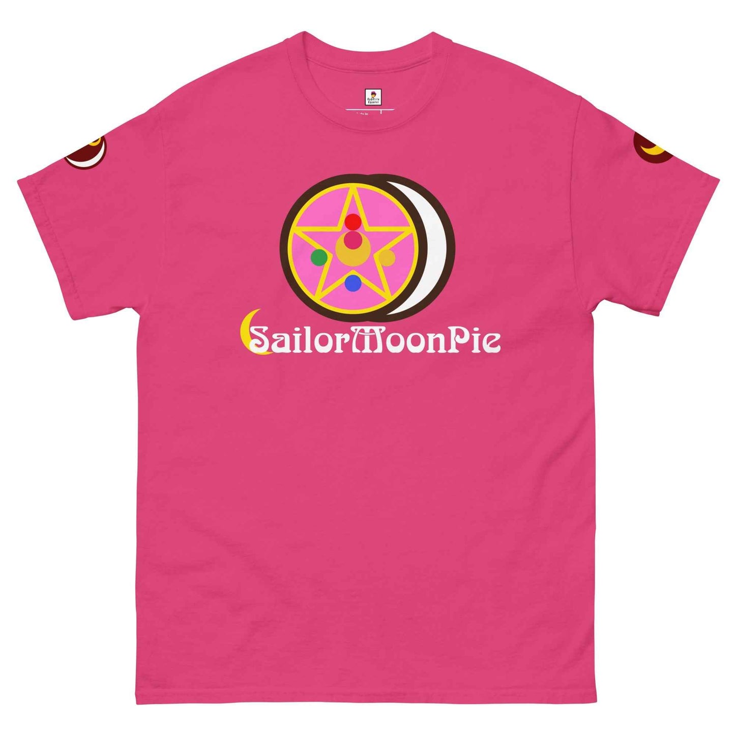 Appetite Apparel Sailor MoonPie T-Shirt featuring a fun, manga-inspired Sailor Moon dessert illustration on a casual cotton tee.
