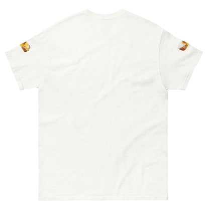 Charcoal French Brunch Croque Madame breasts T-shirt by Appetite Apparel, casual cotton tee featuring stylish brunch-inspired design.