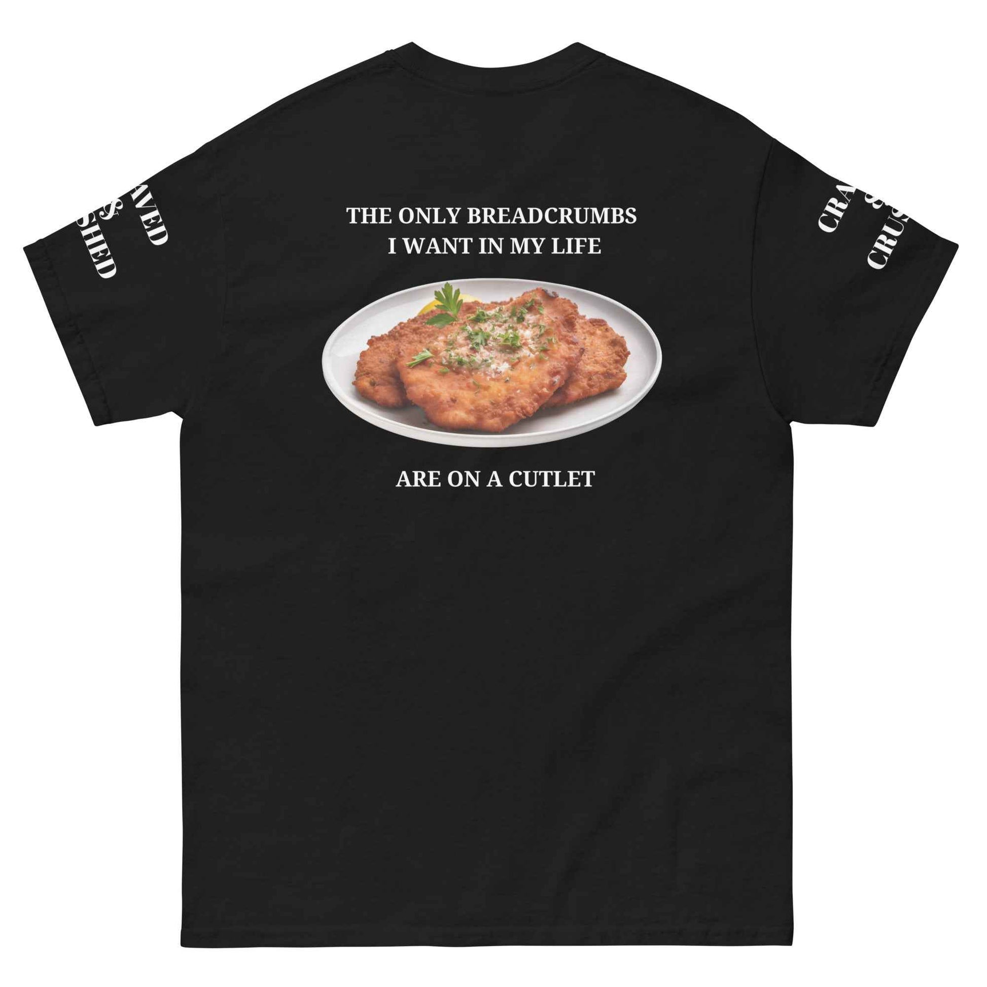 Maroon Breadcrumb Cutlet Club T-Shirt by Appetite Apparel featuring a casual fit and printed graphic design.