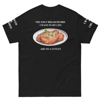 Maroon Breadcrumb Cutlet Club T-Shirt by Appetite Apparel featuring a casual fit and printed graphic design.
