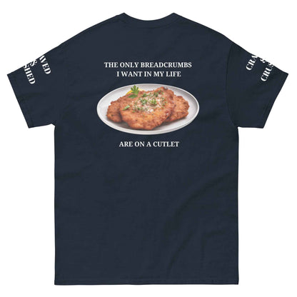 Maroon Breadcrumb Cutlet Club T-Shirt by Appetite Apparel featuring a casual fit and bold graphic design.