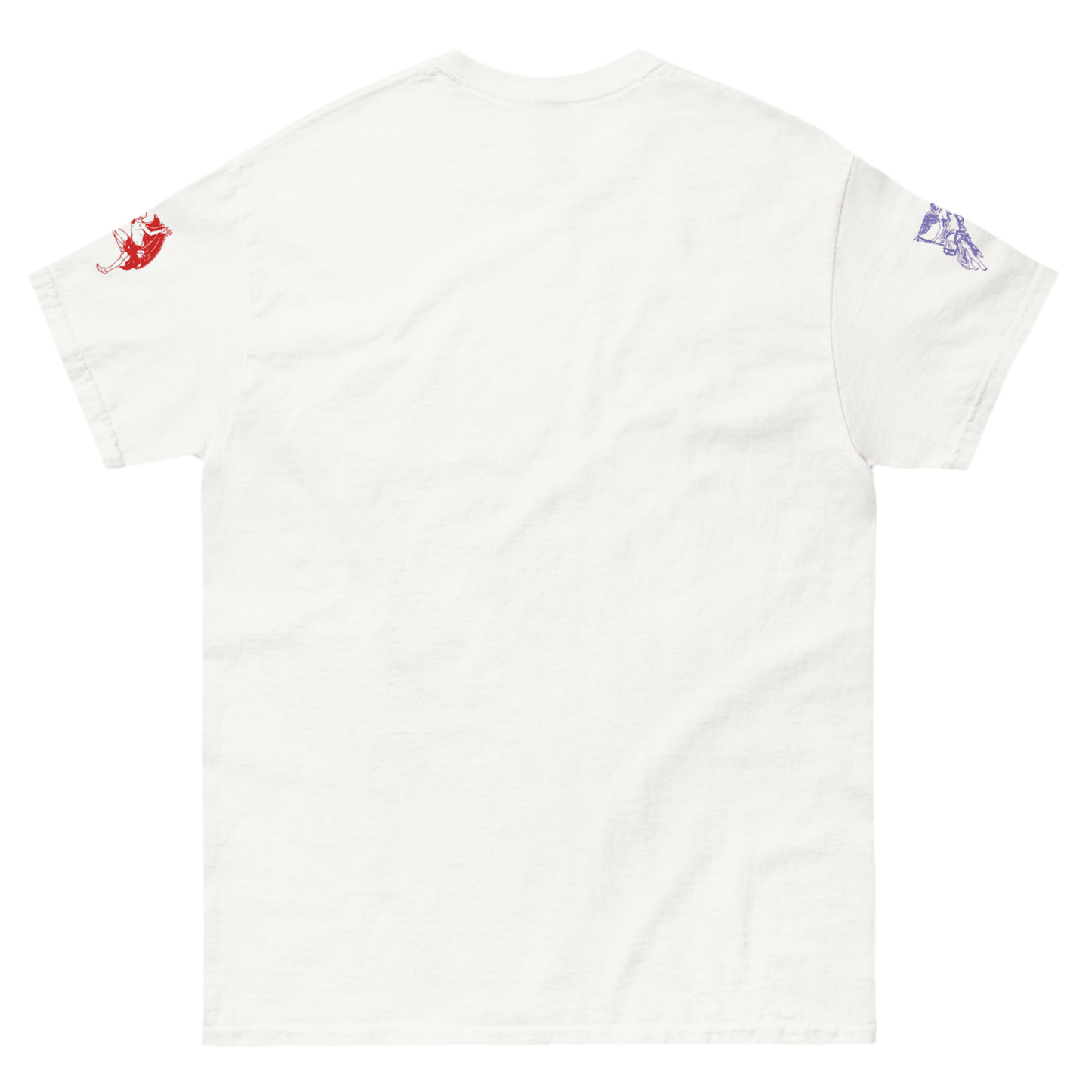 Heaven and Devil Food Cake T-Shirt by Appetite Apparel, featuring a colorful graphic design on a casual cotton tee.