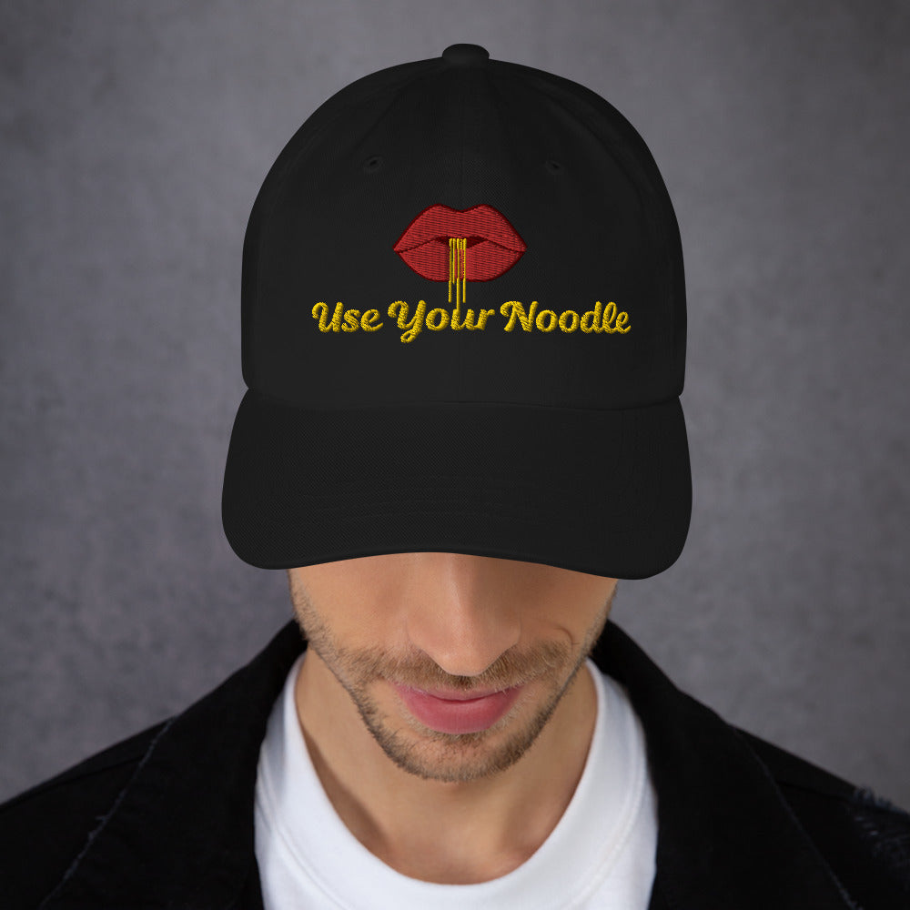 Use Your Noodle Dad hat