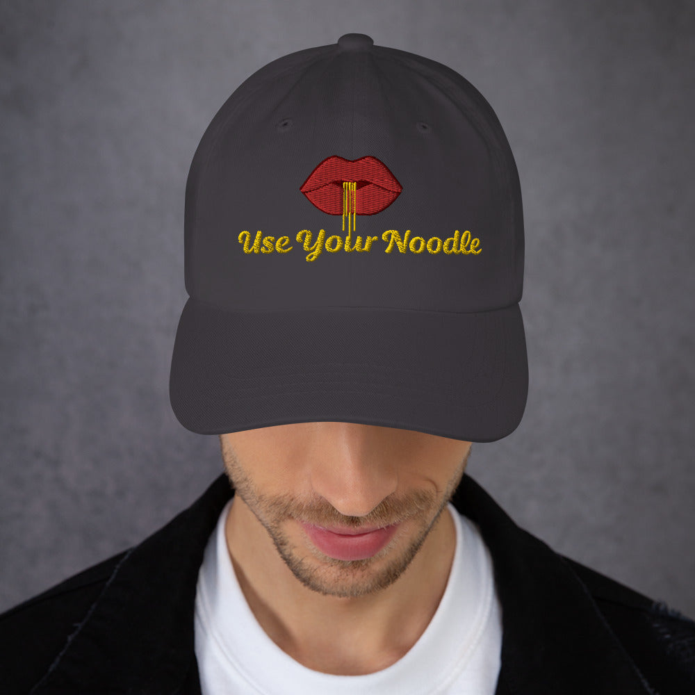 Use Your Noodle Dad hat